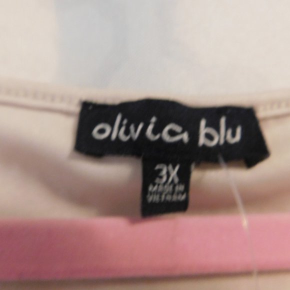 Olivia Blu - Cream Laced Poncho Laced Top - 3X (NWT) - Picture 7 of 8